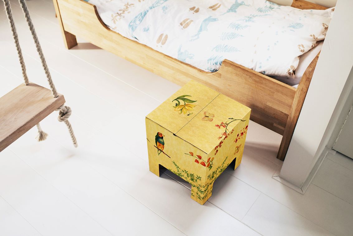 Dutch Design Chair krukje Japanese Blossom - Novoti