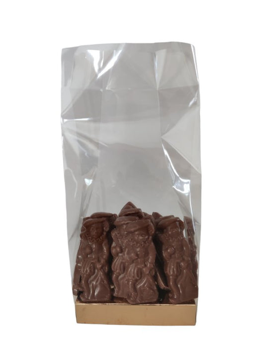 Sinterklaas en Zwarte Piet karakjes zakje 175gr - Novoti
