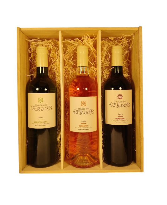 Sources des Verdots Blanc - Rosé - Rouge - Novoti